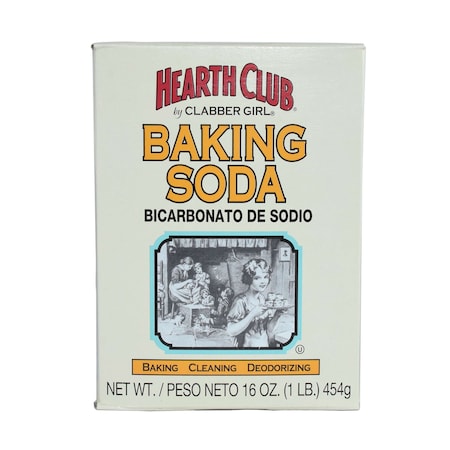Hearth Club 16 oz. Hearth Club Baking Soda, PK24 00750